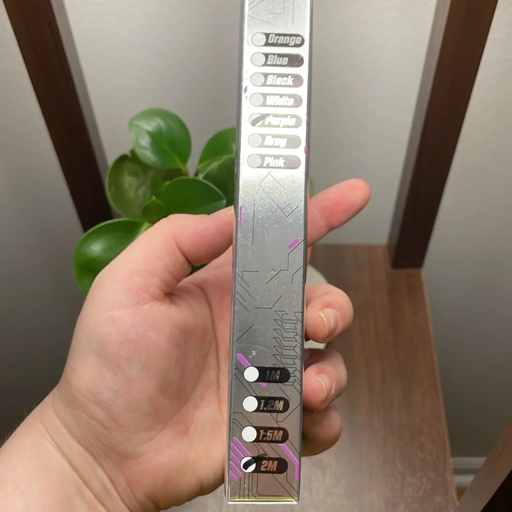 NIB ✌️240W 2-IN-2✌️Fast data cable charger >> 4-in-1 >> purple/black/blue